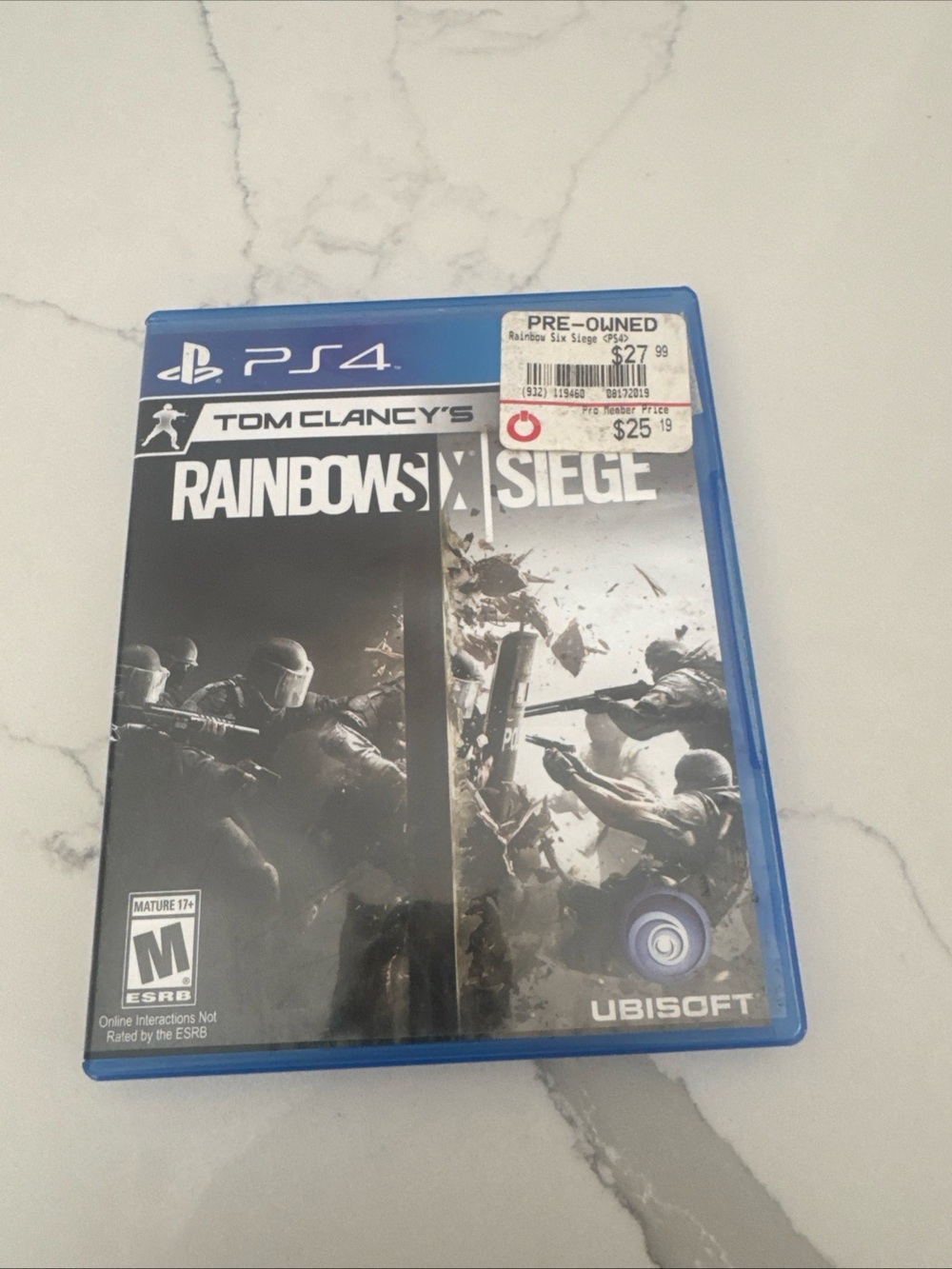 Tom Clancy's Rainbow Six Siege PS4 - Blue Case